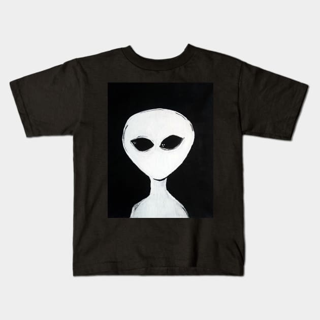 Cosmic Child Kids T-Shirt by Cosmic Witch 